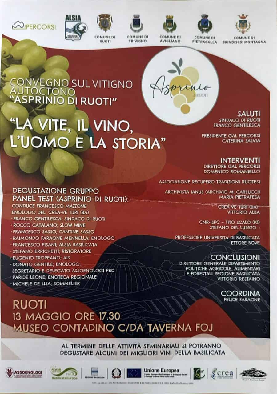 Convegno “La vite, il vino, l’uomo e la storia”
